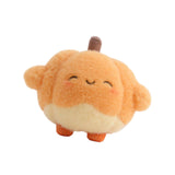Maxbell Plush Keychain Vegetable Family Car Key Chain for Purse Backpack Accessories pumpkin