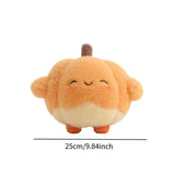 Maxbell Plush Keychain Vegetable Family Car Key Chain for Purse Backpack Accessories pumpkin