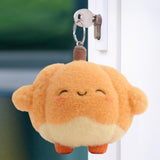 Maxbell Plush Keychain Vegetable Family Car Key Chain for Purse Backpack Accessories pumpkin