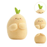 Maxbell Plush Keychain Vegetable Family Car Key Chain for Purse Backpack Accessories potato