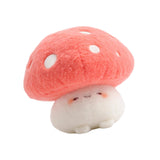 Maxbell Plush Keychain Vegetable Family Car Key Chain for Purse Backpack Accessories mushroom