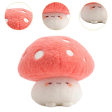 Maxbell Plush Keychain Vegetable Family Car Key Chain for Purse Backpack Accessories mushroom
