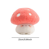 Maxbell Plush Keychain Vegetable Family Car Key Chain for Purse Backpack Accessories mushroom