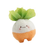 Maxbell Plush Keychain Vegetable Family Car Key Chain for Purse Backpack Accessories radish