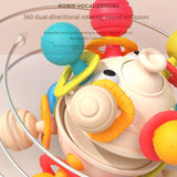 Maxbell Sensory Teething Rattle Toy Baby Teether Toy for Infant Kids 1 Year 0ld