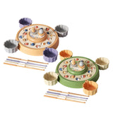 Maxbell Rotating Fishing Game Multicolor Board Game for Birthday Gift for Pre School orange