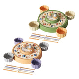 Maxbell Rotating Fishing Game Multicolor Board Game for Birthday Gift for Pre School orange