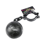 Maxbell Halloween Shackles on Chain Fake Shackles Prop for Festival Carnival Cosplay Leg cuffs