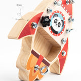 Maxbell Wooden Toys Screwdriver Board Set for 3 4 5 6 Year Old Fire truck