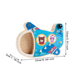 Maxbell Wooden Toys Screwdriver Board Set for 3 4 5 6 Year Old Airplane