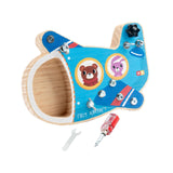 Maxbell Wooden Toys Screwdriver Board Set for 3 4 5 6 Year Old Airplane