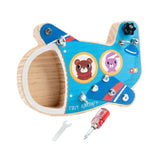 Maxbell Wooden Toys Screwdriver Board Set for 3 4 5 6 Year Old Airplane