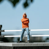 Maxbell 1/64 Miniature People Figurine People Figure for Micro Landscapes Decoration