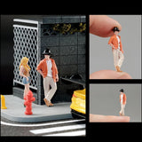 Maxbell 1/64 Standing Man Model Resin Stimulated People Figure Layout for Sand Table