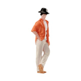 Maxbell 1/64 Standing Man Model Resin Stimulated People Figure Layout for Sand Table