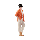Maxbell 1/64 Standing Man Model Resin Stimulated People Figure Layout for Sand Table