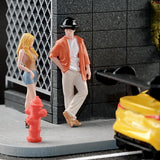 Maxbell 1/64 Standing Man Model Resin Stimulated People Figure Layout for Sand Table