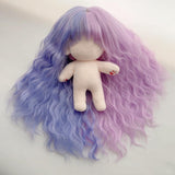 Maxbell BJD Doll Hair Wig Replacement Wig Soft Doll Accessories DIY Crafts Doll Hair