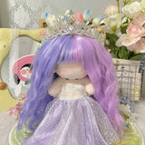 Maxbell BJD Doll Hair Wig Replacement Wig Soft Doll Accessories DIY Crafts Doll Hair