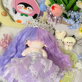 Maxbell BJD Doll Hair Wig Replacement Wig Soft Doll Accessories DIY Crafts Doll Hair