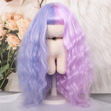 Maxbell BJD Doll Hair Wig Replacement Wig Soft Doll Accessories DIY Crafts Doll Hair