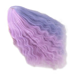 Maxbell BJD Doll Hair Wig Replacement Wig Soft Doll Accessories DIY Crafts Doll Hair