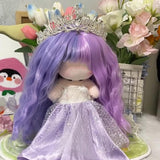 Maxbell BJD Doll Hair Wig Replacement Wig Soft Doll Accessories DIY Crafts Doll Hair