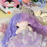 Maxbell BJD Doll Hair Wig Replacement Wig Soft Doll Accessories DIY Crafts Doll Hair