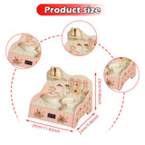 Maxbell Kitchen Playset Toy Wooden Play Kitchen Set for Dollhouse Indoor Party Favor