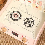 Maxbell Kitchen Playset Toy Wooden Play Kitchen Set for Dollhouse Indoor Party Favor