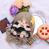 Maxbell BJD Doll Wig Heat Resistance Fiber Sturdy Stylish for Doll Making Curly Hair