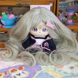 Maxbell BJD Doll Wig Heat Resistance Fiber Sturdy Stylish for Doll Making Curly Hair
