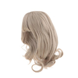 Maxbell BJD Doll Wig Heat Resistance Fiber Sturdy Stylish for Doll Making Curly Hair