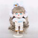 Maxbell BJD Doll Wig Heat Resistance Fiber Sturdy Stylish for Doll Making Curly Hair