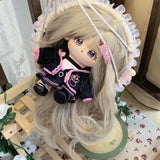 Maxbell BJD Doll Wig Heat Resistance Fiber Sturdy Stylish for Doll Making Curly Hair