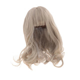 Maxbell BJD Doll Wig Heat Resistance Fiber Sturdy Stylish for Doll Making Curly Hair
