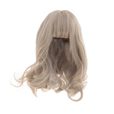Maxbell BJD Doll Wig Heat Resistance Fiber Sturdy Stylish for Doll Making Curly Hair