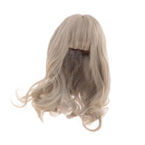 Maxbell BJD Doll Wig Heat Resistance Fiber Sturdy Stylish for Doll Making Curly Hair