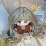 Maxbell BJD Doll Wig Heat Resistance Fiber Sturdy Stylish for Doll Making Curly Hair
