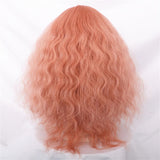 Maxbell 20cm Cotton Doll Wig Handmade Fashion Replacement Plush Doll Long Curly Hair