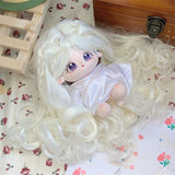 Maxbell Doll Hair Wig Sturdy Soft Dolls Accessories Parts Replacement for 20cm Dolls