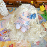 Maxbell Doll Hair Wig Sturdy Soft Dolls Accessories Parts Replacement for 20cm Dolls