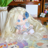 Maxbell Doll Hair Wig Sturdy Soft Dolls Accessories Parts Replacement for 20cm Dolls