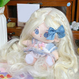 Maxbell Doll Hair Wig Sturdy Soft Dolls Accessories Parts Replacement for 20cm Dolls