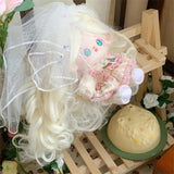 Maxbell Doll Hair Wig Sturdy Soft Dolls Accessories Parts Replacement for 20cm Dolls