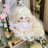 Maxbell Doll Hair Wig Sturdy Soft Dolls Accessories Parts Replacement for 20cm Dolls