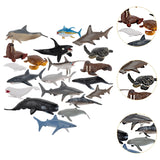 Maxbell 20Pcs Marine Animal Model for Boys Girls for Party Supplies Desktop Birthday