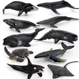 Maxbell 20Pcs Marine Animal Model for Boys Girls for Party Supplies Desktop Birthday