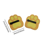 Maxbell Jumping Pedals 1 Pair EVA Lightweight Padfoot Jumping Toy for Outdoor Sports orange