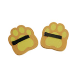 Maxbell Jumping Pedals 1 Pair EVA Lightweight Padfoot Jumping Toy for Outdoor Sports orange